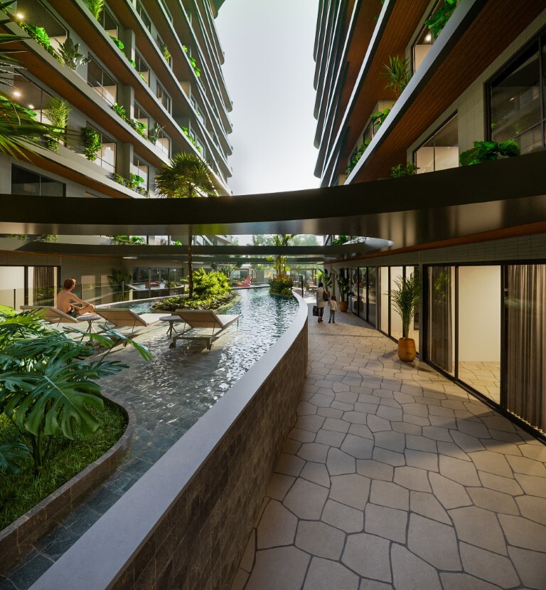 Residencial Multifamiliar de 1 quarto, 38m² no bairro Ponta de Campina, em Cabedelo | Eu Corretor