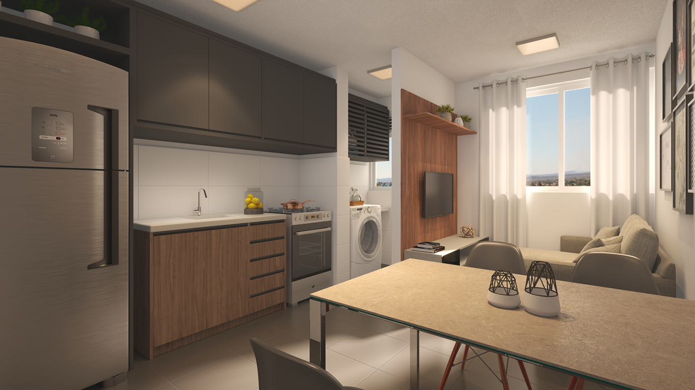 Residencial Multifamiliar de 2 quartos, 36m² no bairro Parque Cidade Campinas, em Campinas | Eu Corretor