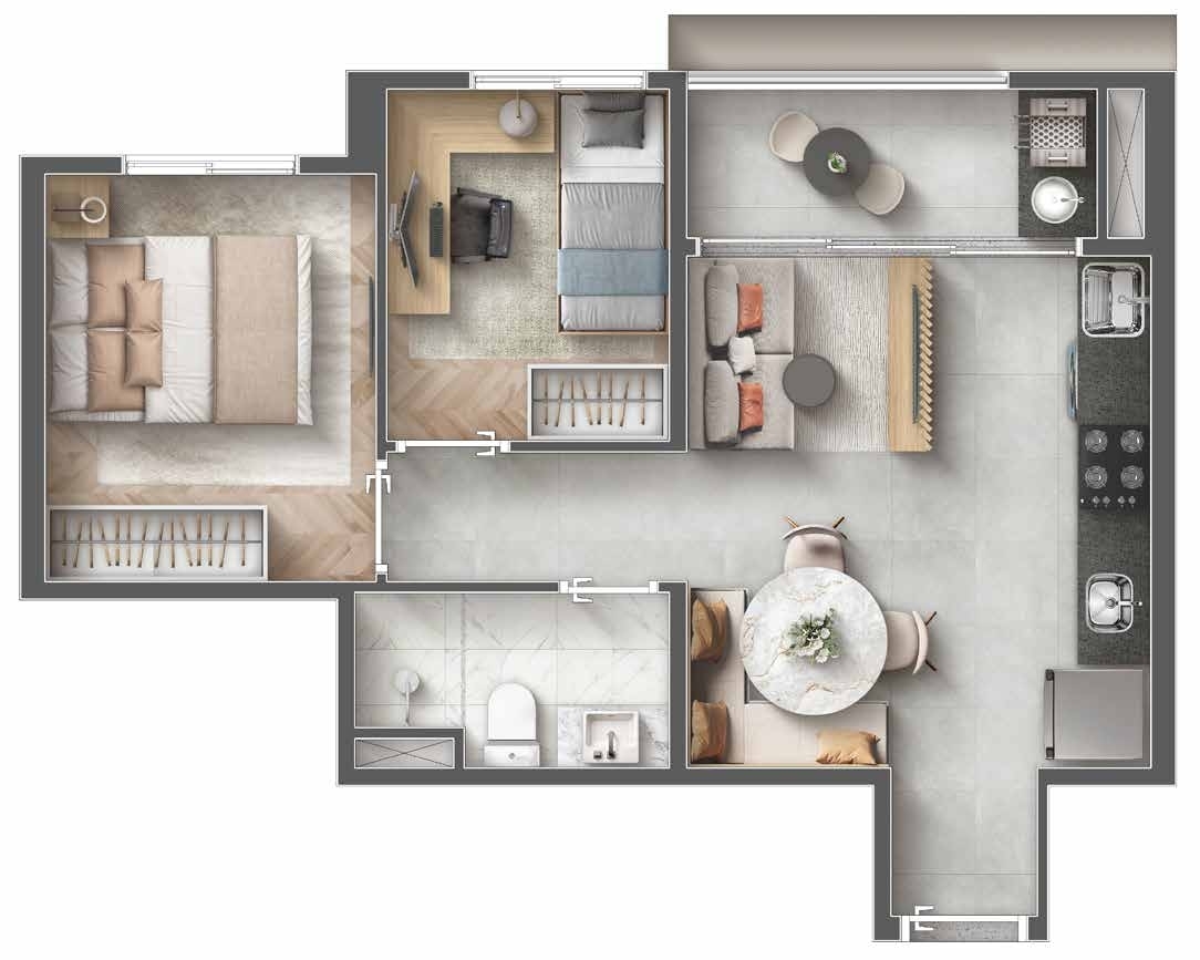 Upside Sky Parque São Lucas - Factus Construções