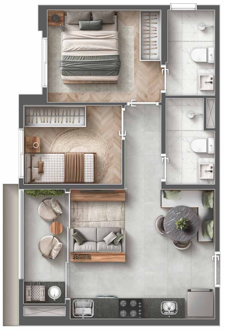 Upside Sky Parque São Lucas - Factus Construções