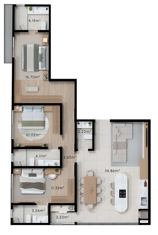 Alma Seahouses - Bossa Empreendimentos Alma Seahouses - Bossa Empreendimentos