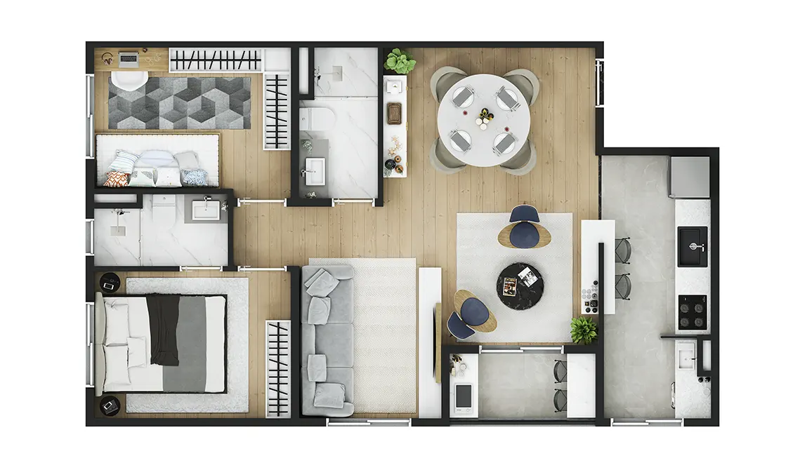 Vila Marina Residencial - Habras Construtora