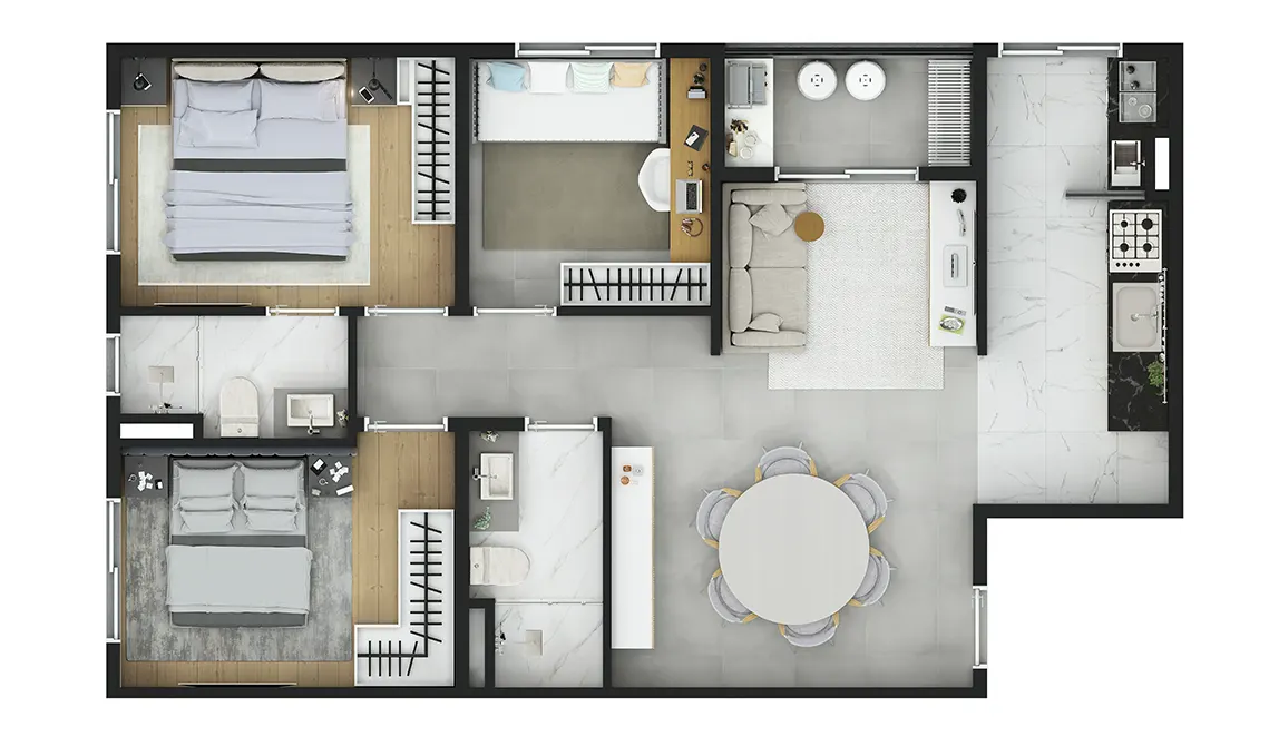 Vila Marina Residencial - Habras Construtora