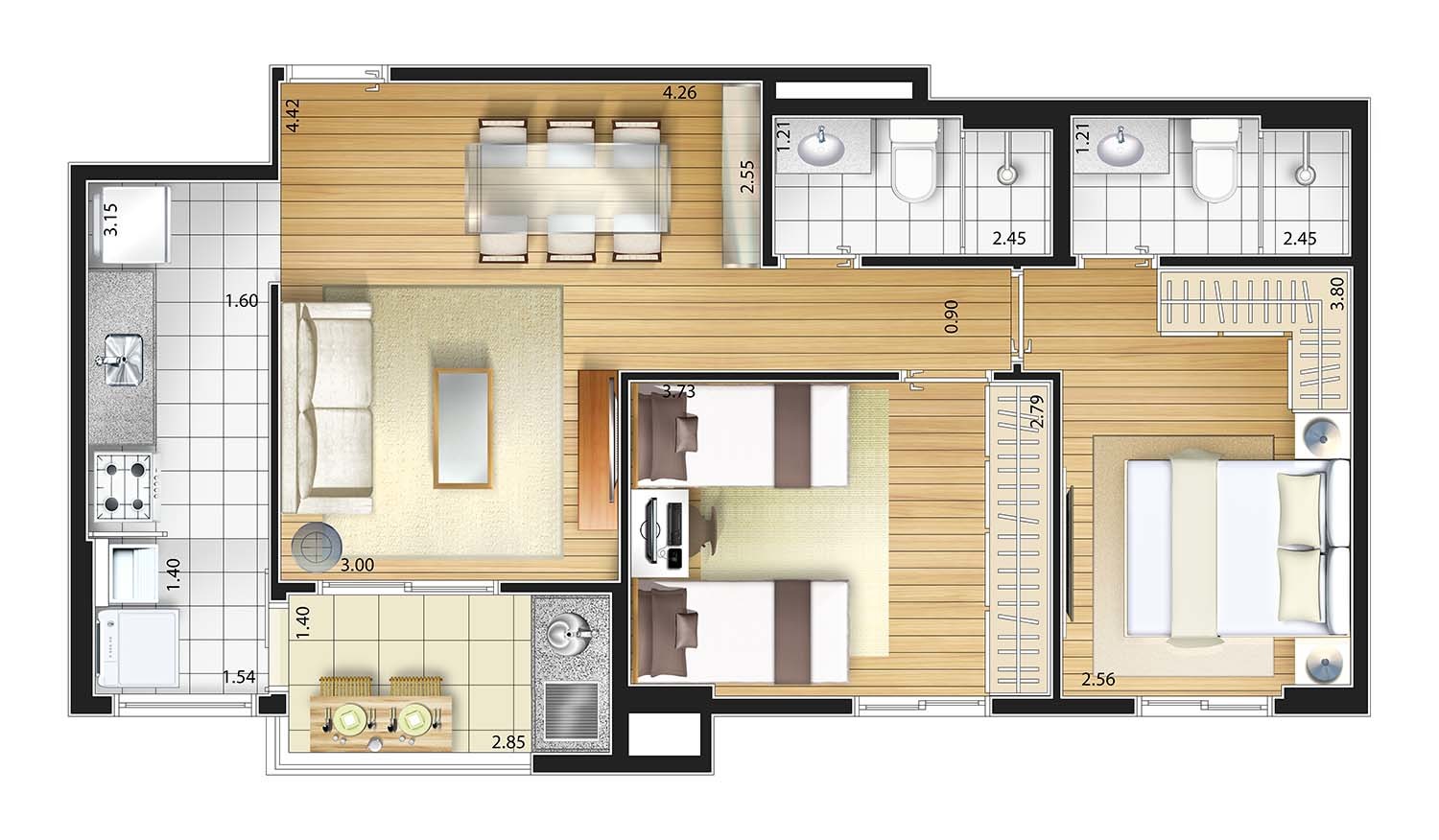 Duetto - Abraham e Gazoni