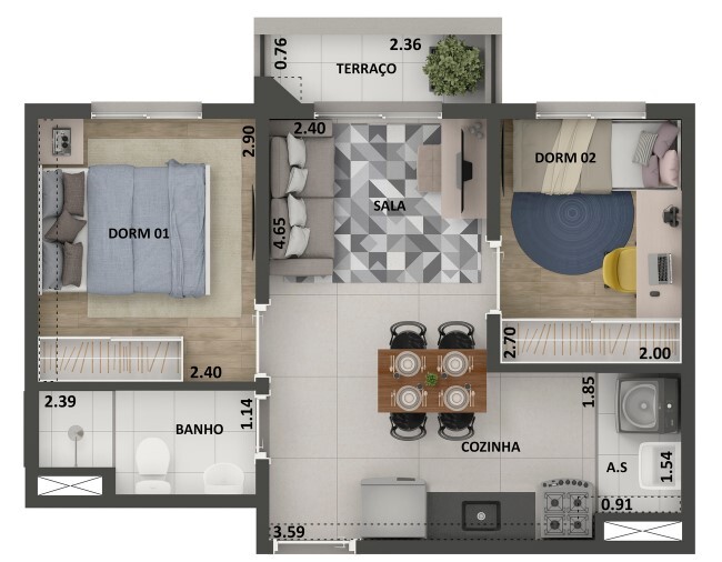 360º Park View - Cury SP