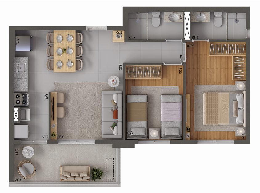 Near Guarapiranga Oasis - Residencial Near Guarapiranga Oasis - Residencial