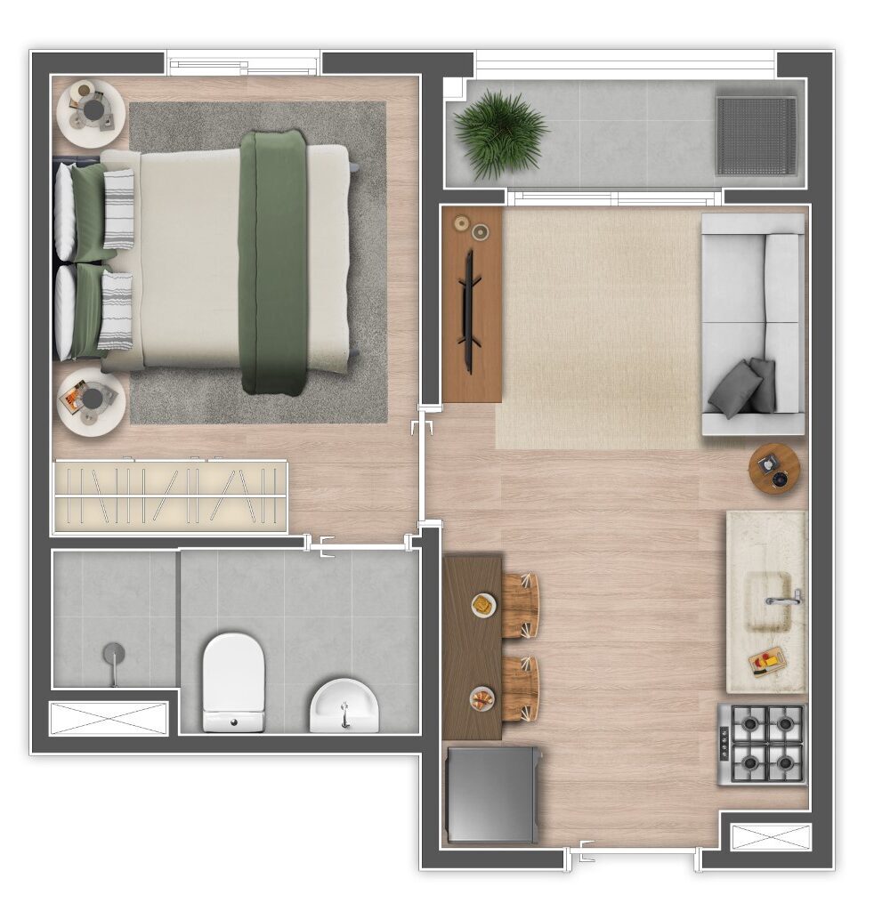 Mundo Apto Estação Lapa - Mundo Apto