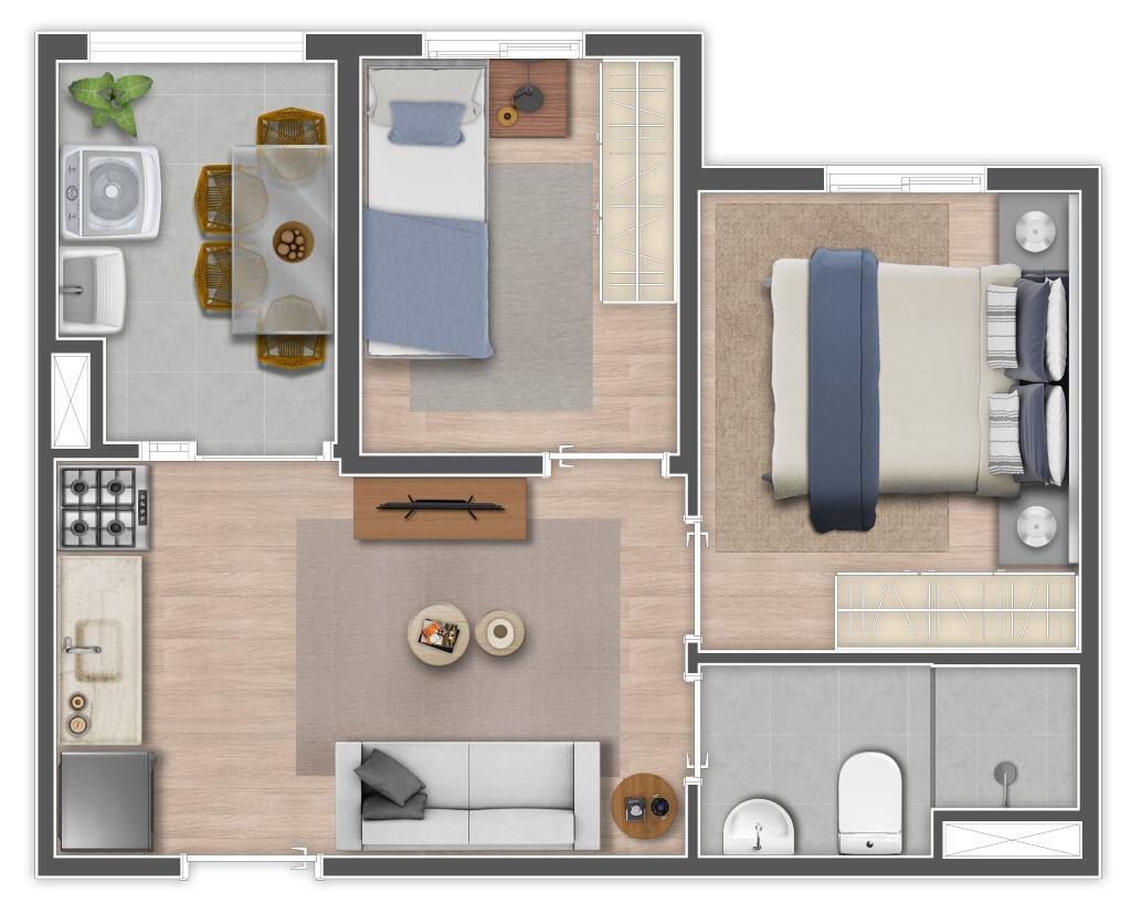 Mundo Apto Estação Lapa - Mundo Apto