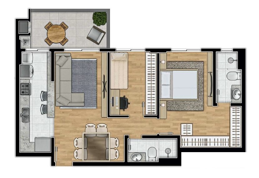Átrio - Mactec Engenharia