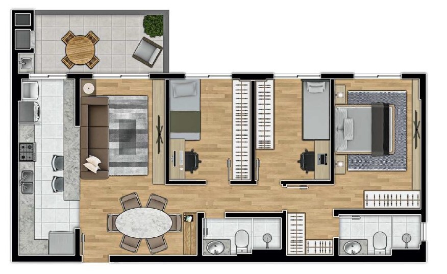 Átrio - Mactec Engenharia