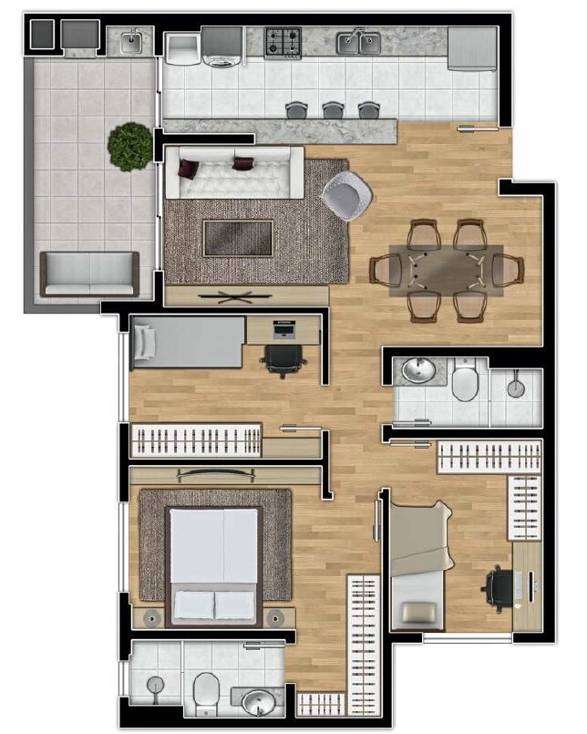 Átrio - Mactec Engenharia