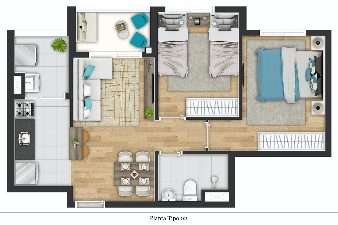 Bosque dos Pássaros - Cozman