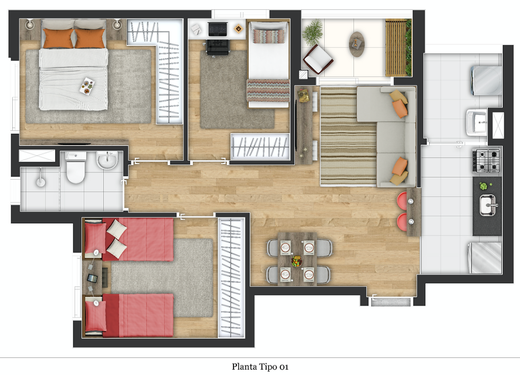 Bosque dos Pássaros - Cozman
