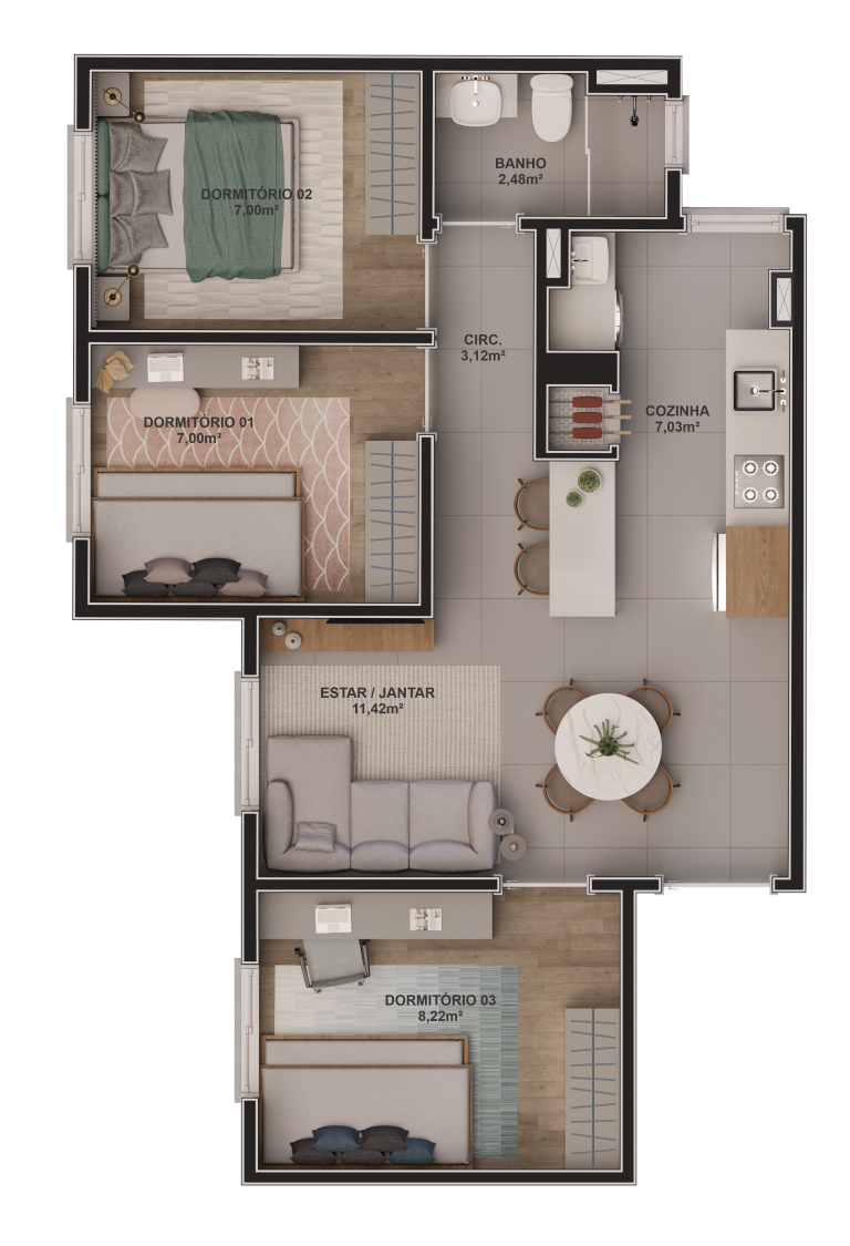 Bem Viver Guarujá - Fase 1