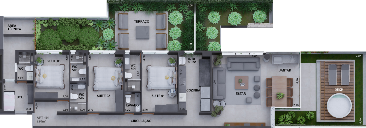 Casa, 2 quartos, 168 m² - Foto 30