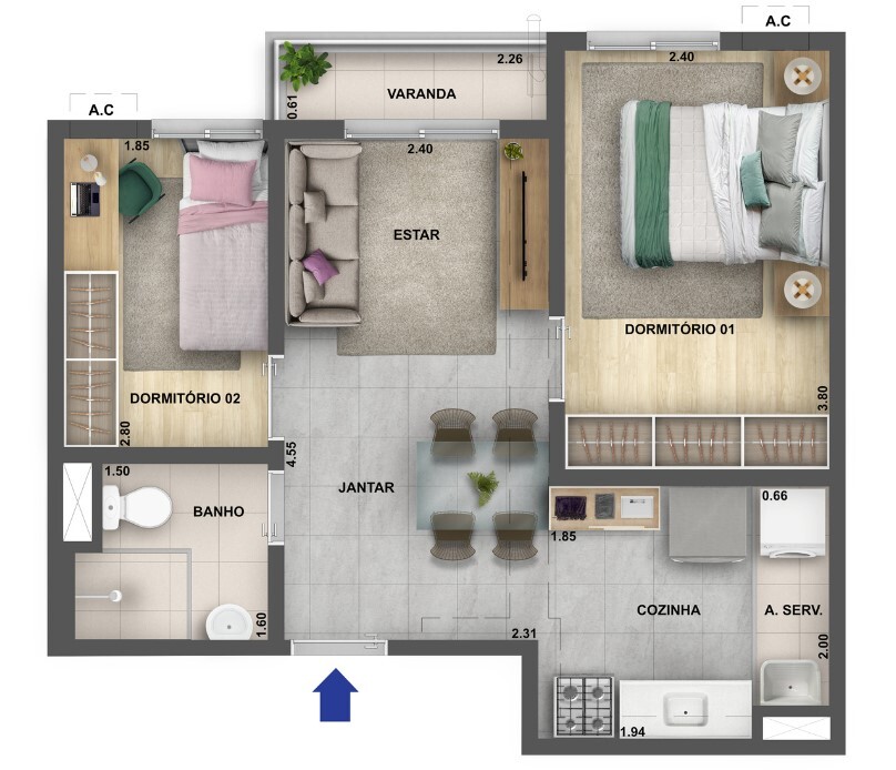 Nova Olaria I - Cury RJ