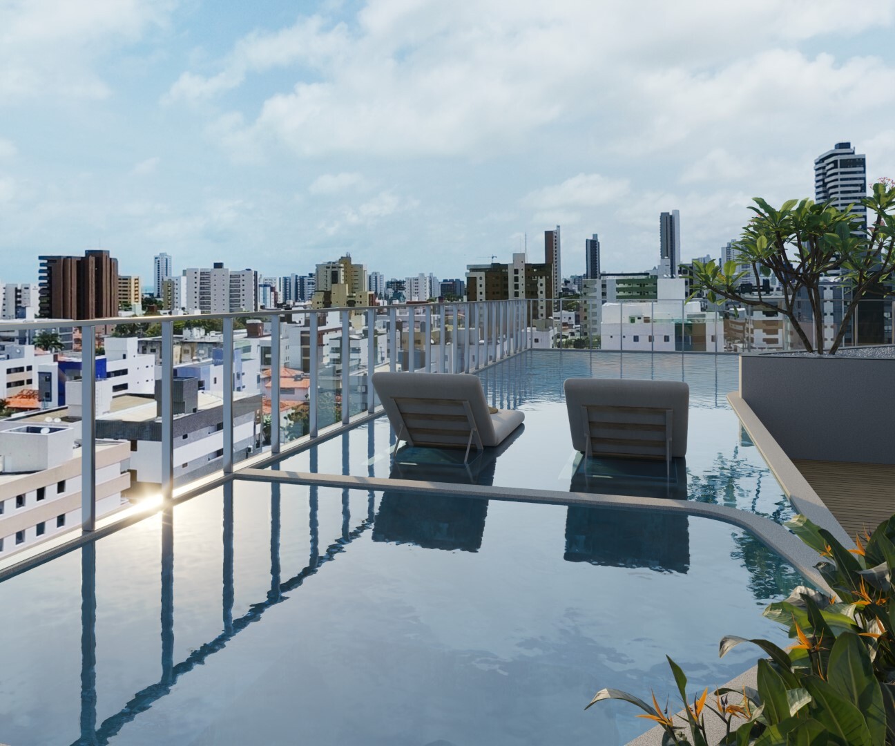 Residencial Multifamiliar de 1 quarto, 19m² no bairro Bessa, em João Pessoa | Eu Corretor