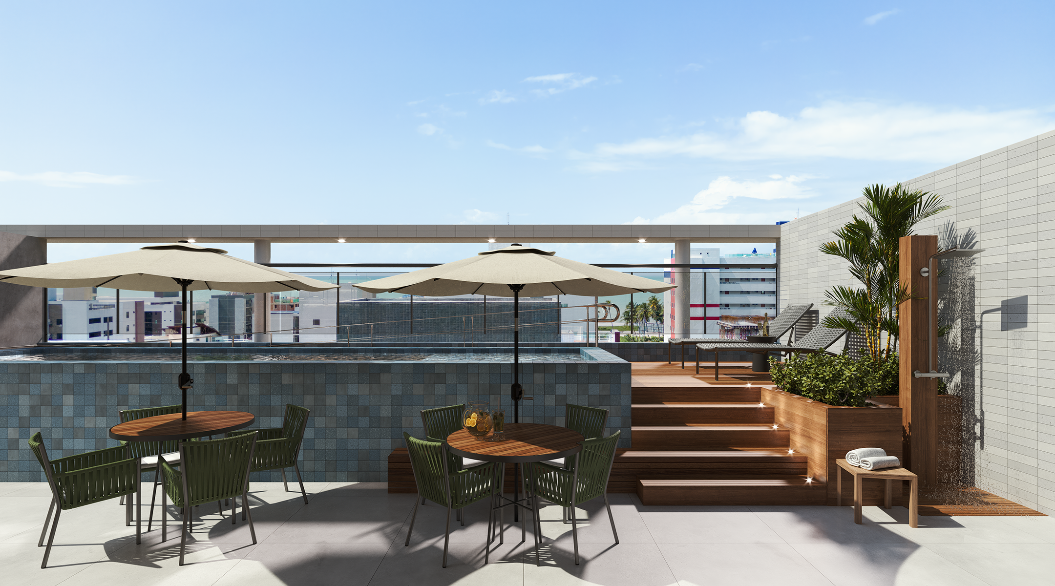 Área de Lazer na Cobertura