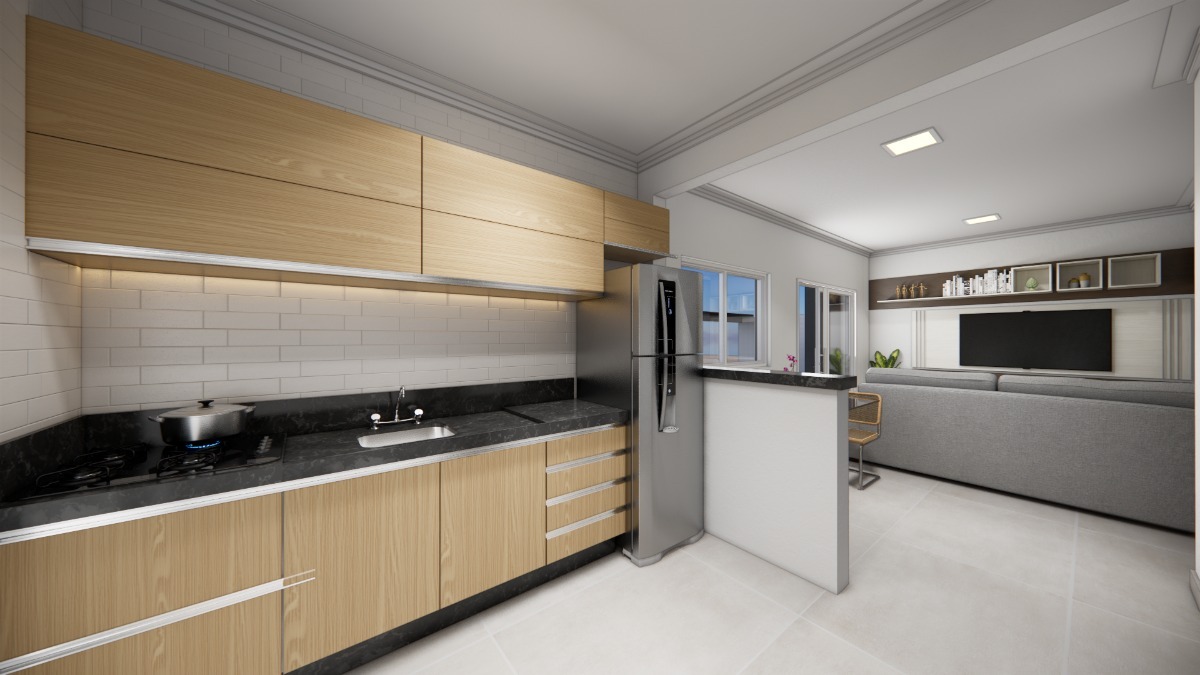 Residencial Multifamiliar de 2 quartos, 80m² | Eu Corretor