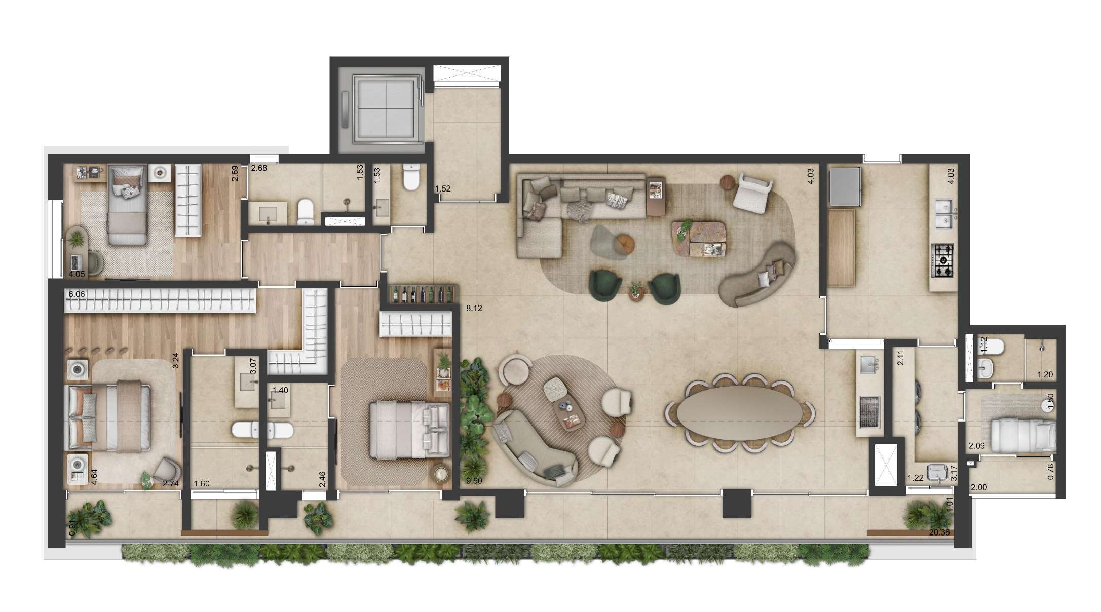 Altitude Jardins - REM