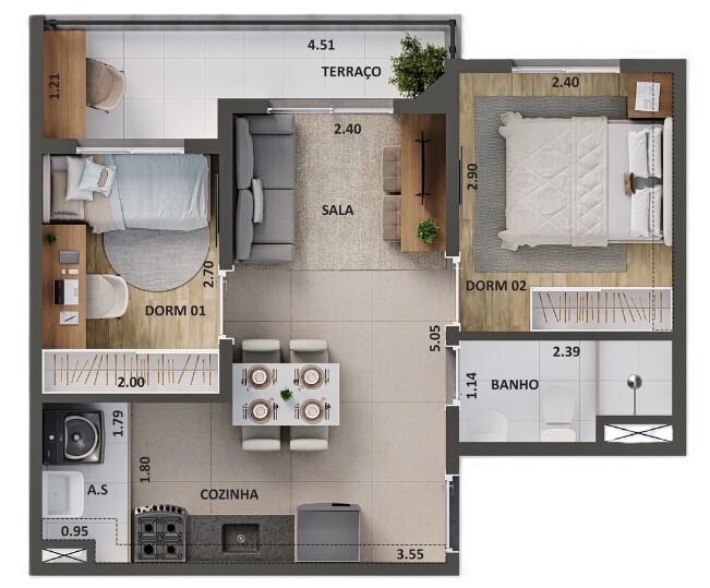 The One Chácara Santo Antônio - Cury SP