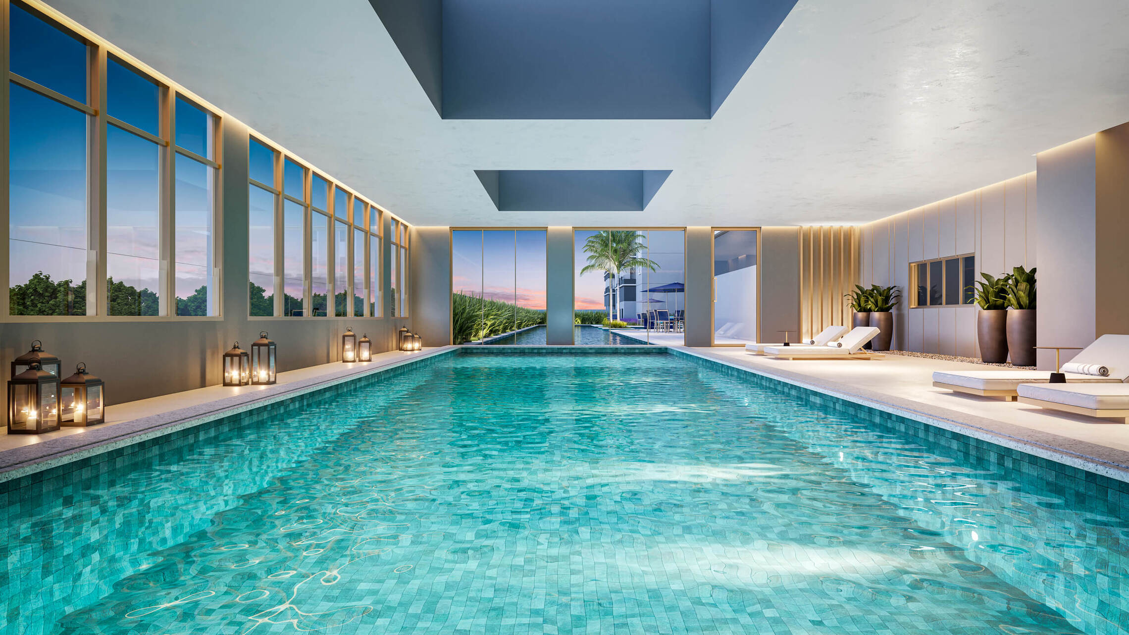 Piscina coberta