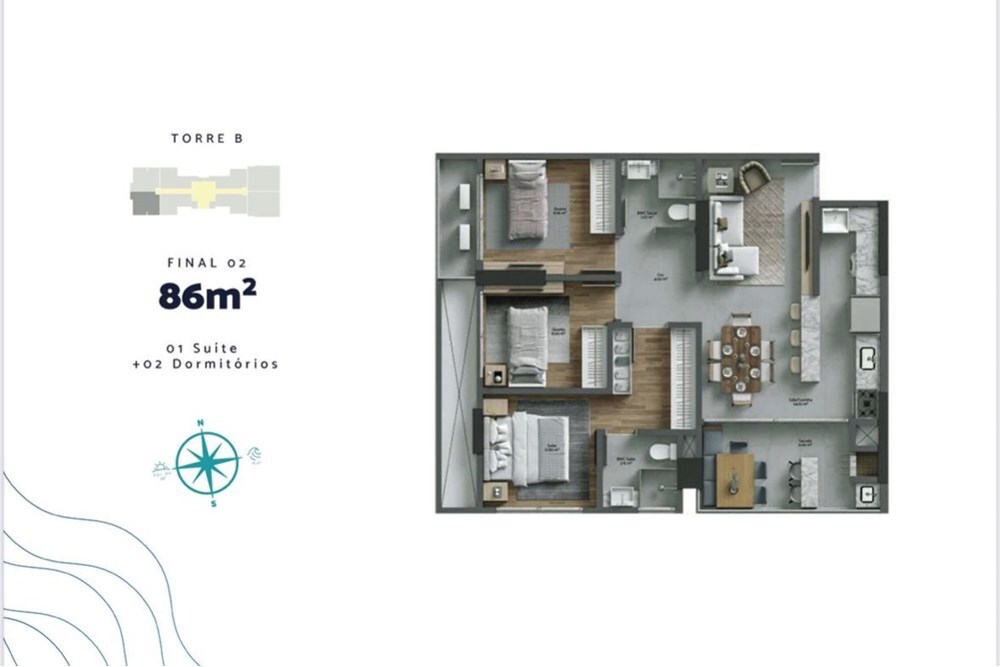 PBLC 200 Apto 590231010-114 - REMAX Dream On Exclusividades