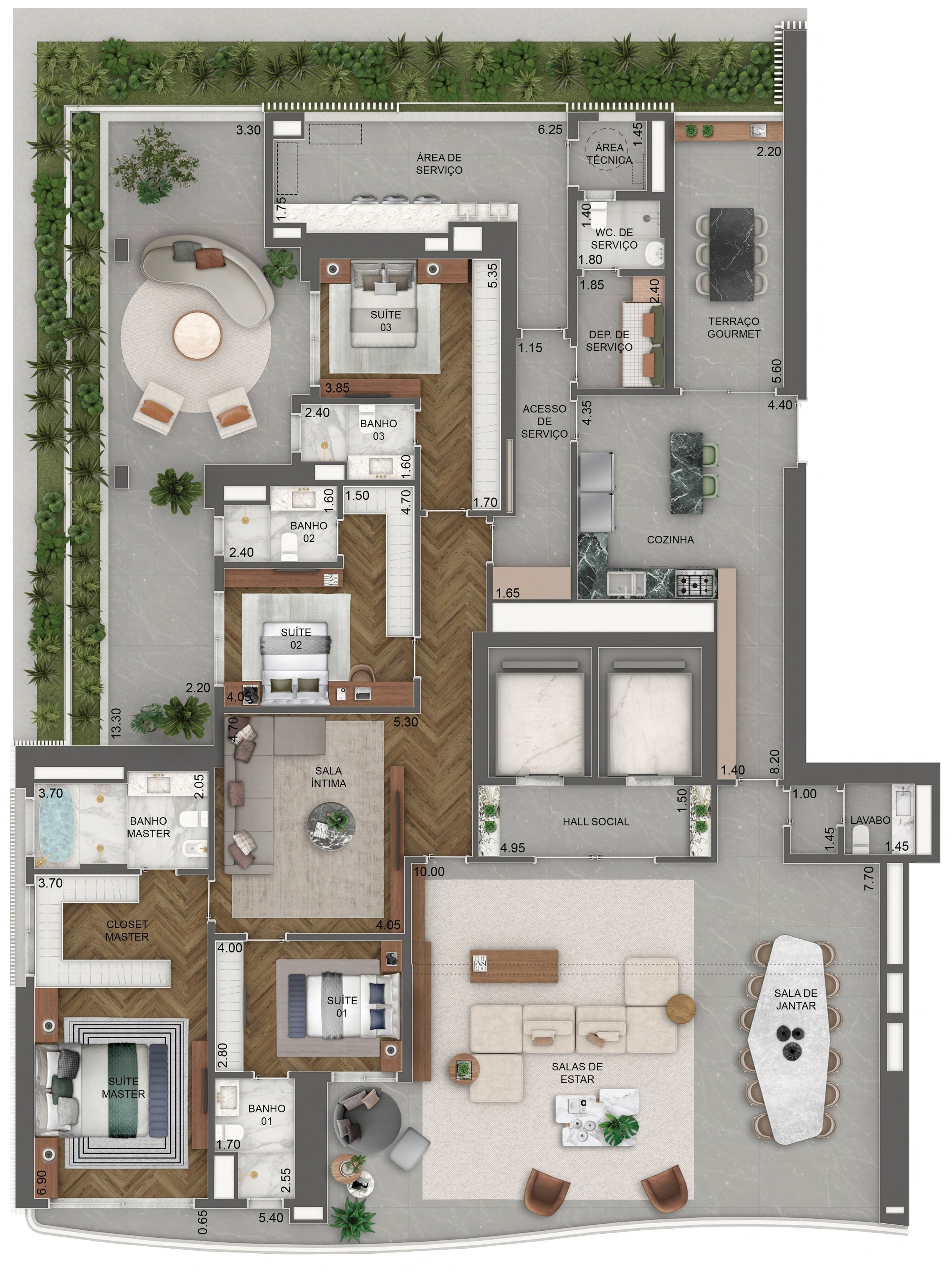 Apartamento, 4 quartos, 376 m² - Foto 40