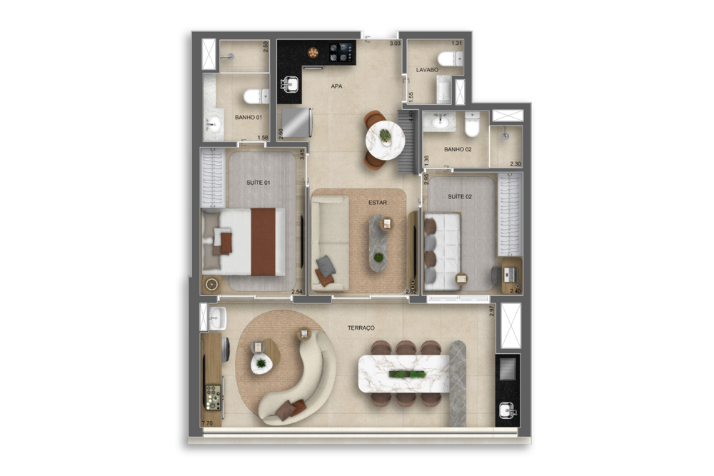 The Grand Padre Adelino - Residencial