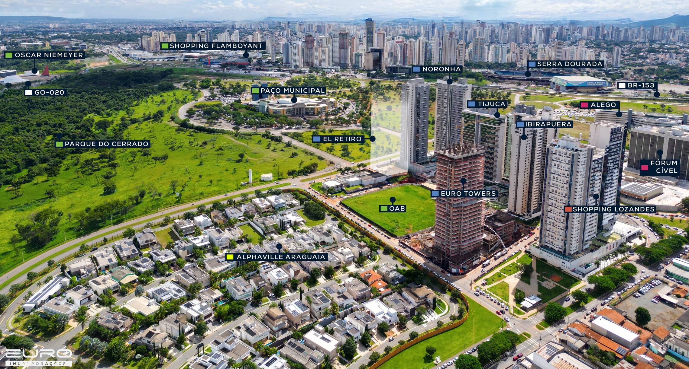 Residencial Multifamiliar de 3 quartos, 143m² no bairro Park Lozandes, em Goiânia | Eu Corretor
