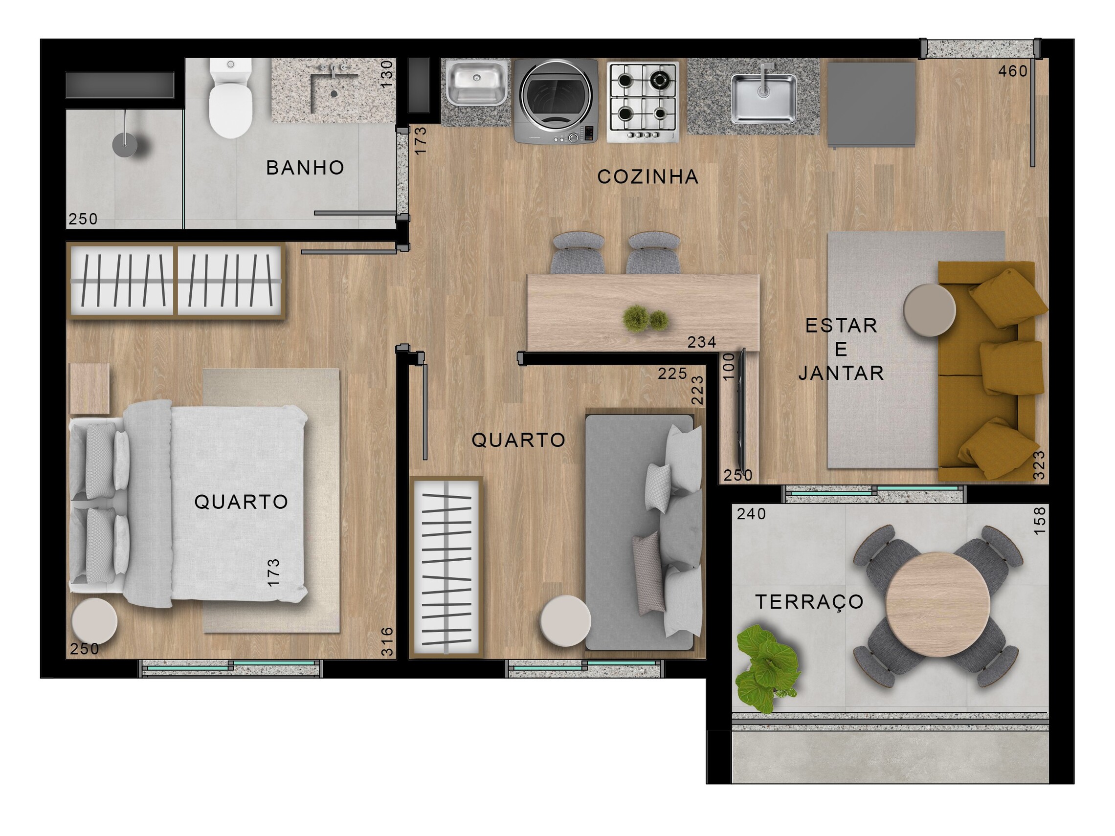 Apartamento, 2 quartos, 55 m² - Foto 28