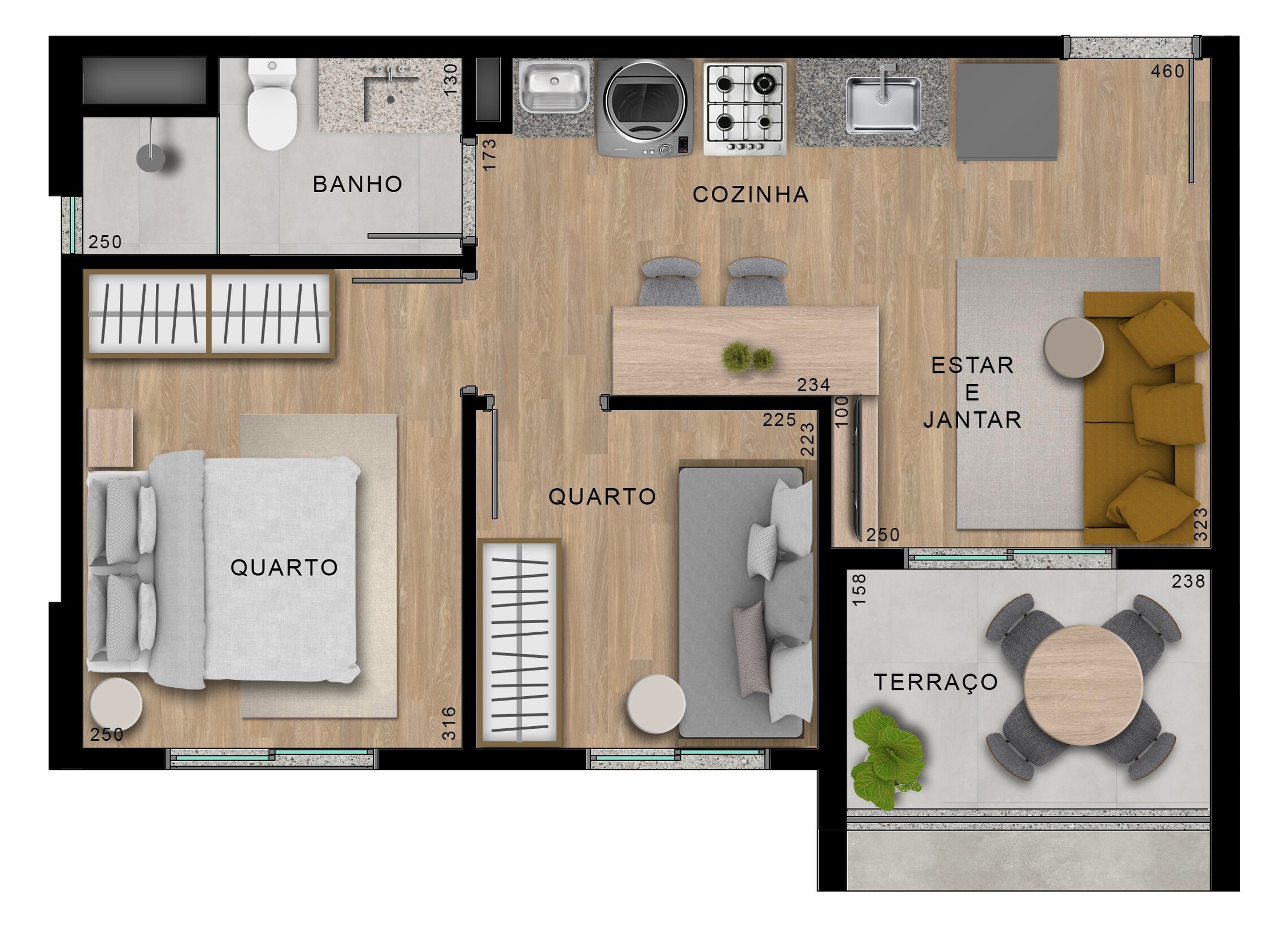 Apartamento, 2 quartos, 55 m² - Foto 30