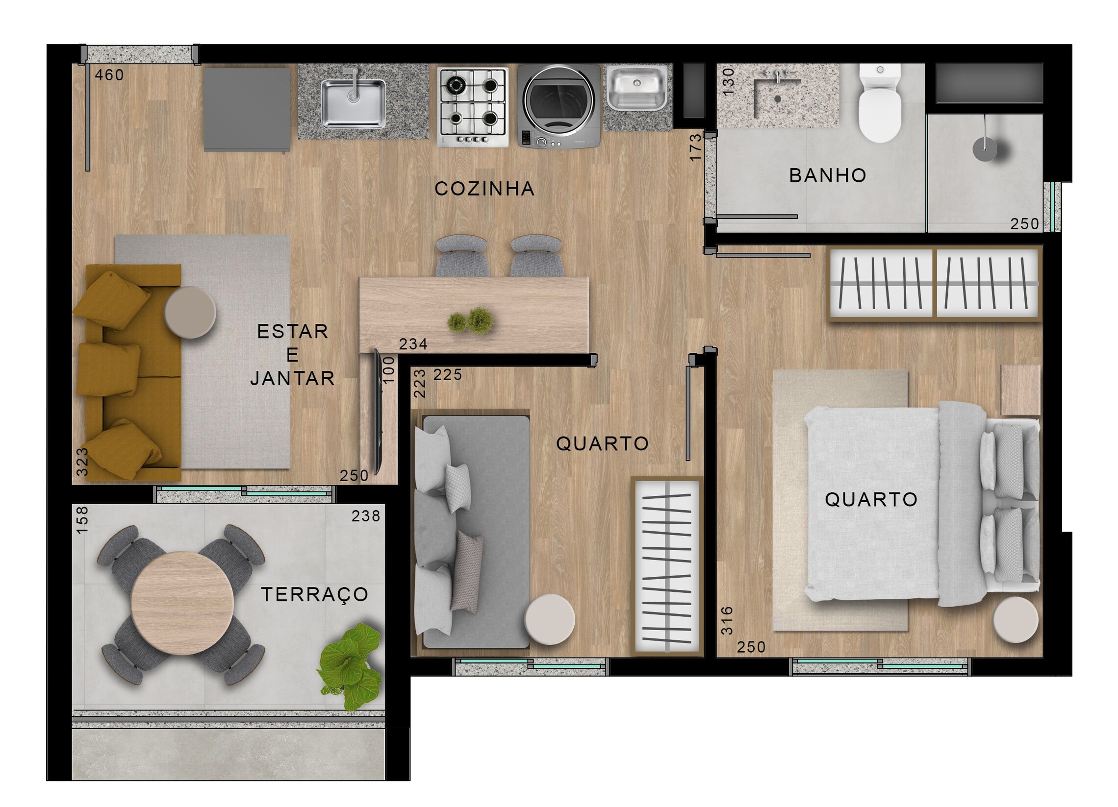 Apartamento, 2 quartos, 55 m² - Foto 31