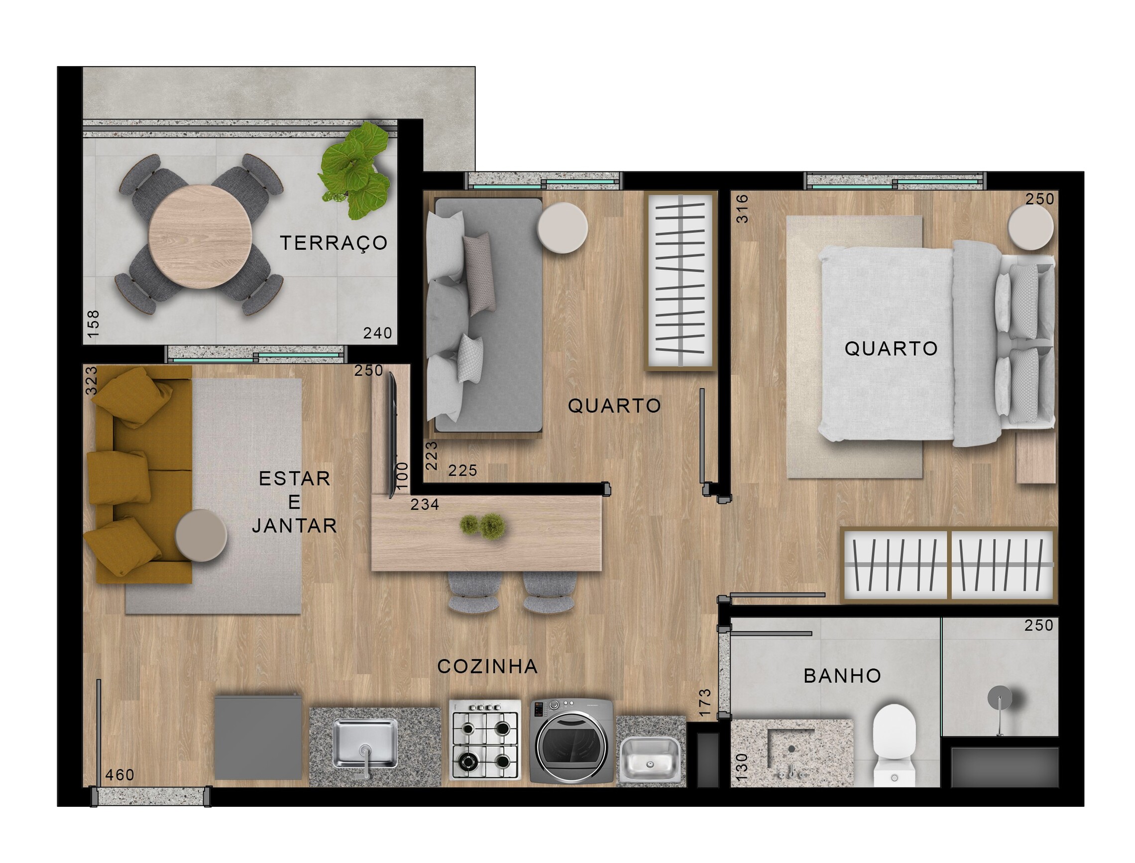 Apartamento, 2 quartos, 55 m² - Foto 33