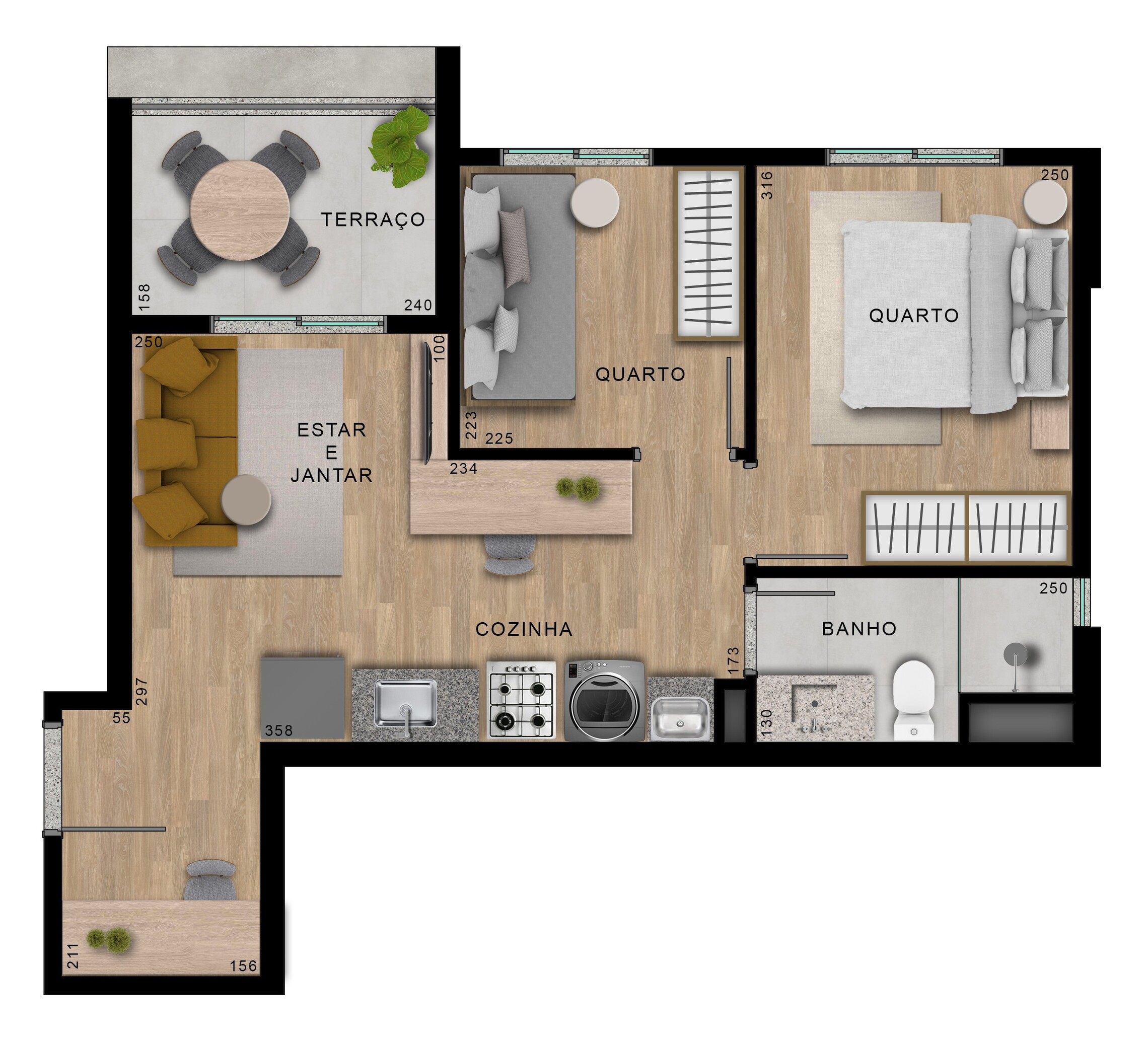 Apartamento, 2 quartos, 55 m² - Foto 38