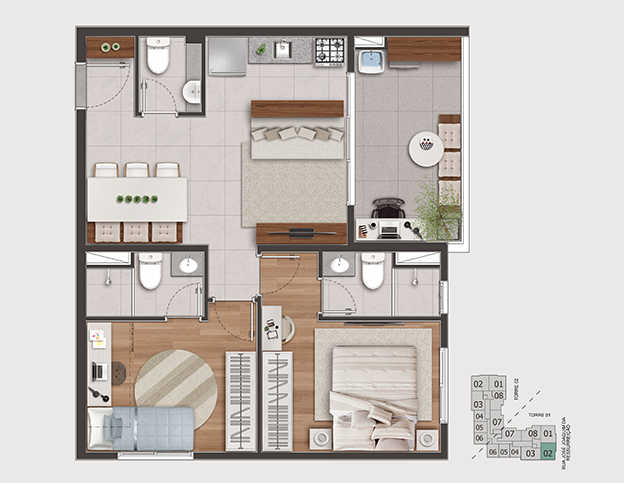 Mix Altino - Zafir Construtora