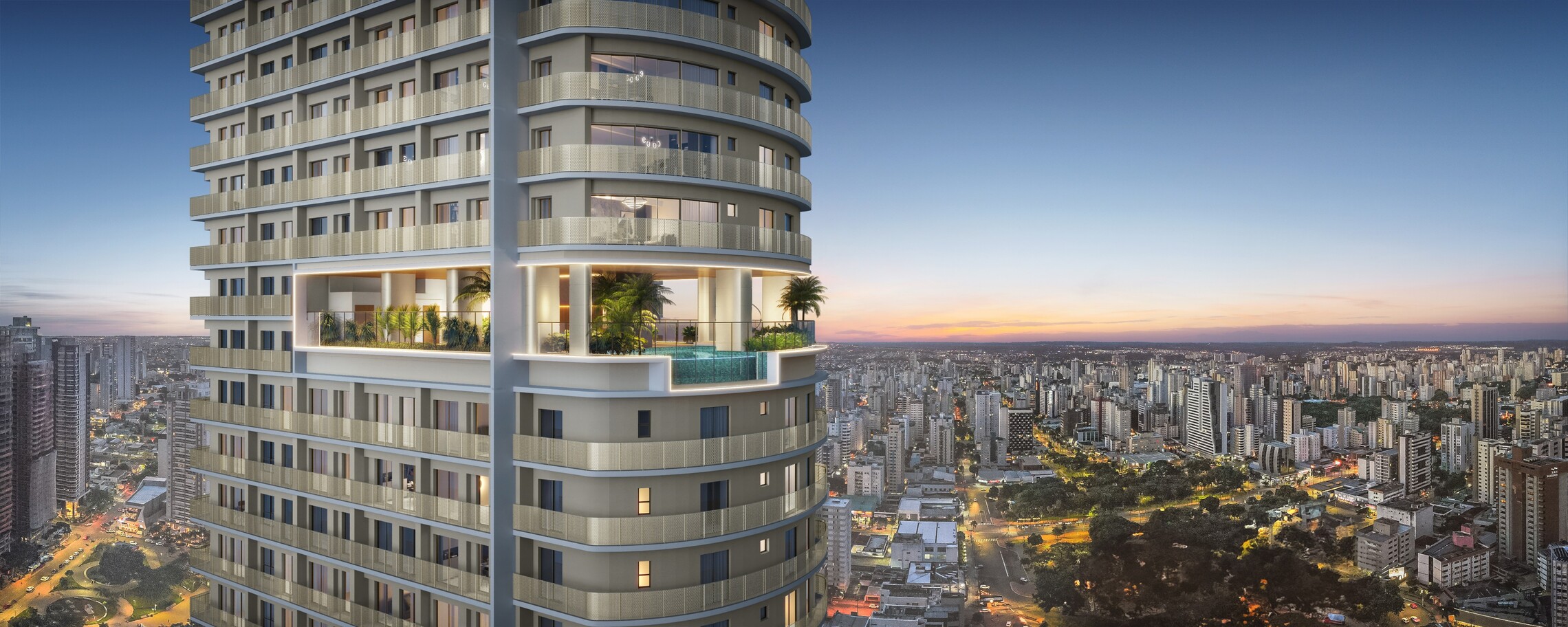 Residencial Multifamiliar de 1 quarto, 37m² no bairro Setor Oeste, em Goiânia | Eu Corretor