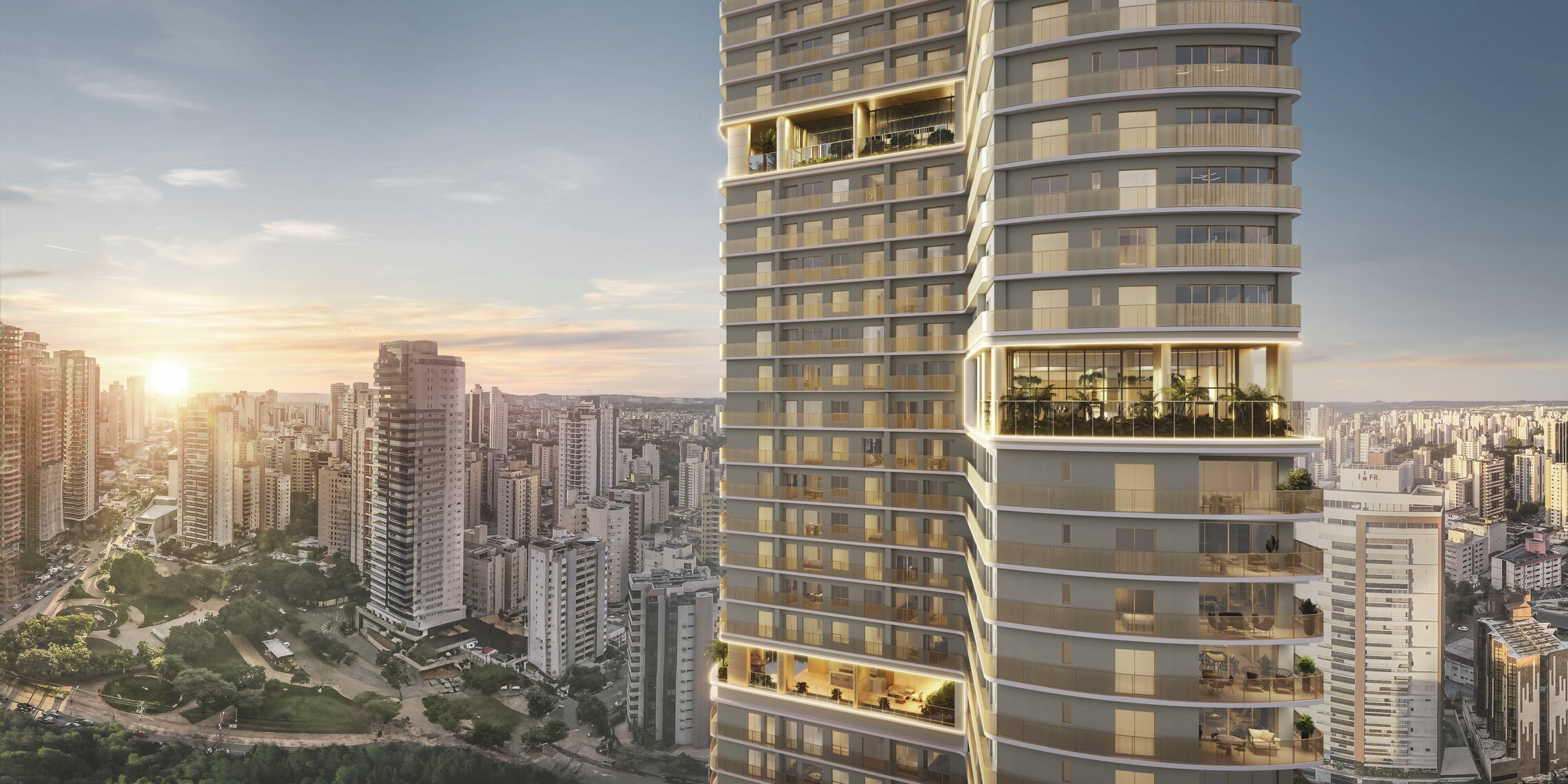 Residencial Multifamiliar de 1 quarto, 37m² no bairro Setor Oeste, em Goiânia | Eu Corretor