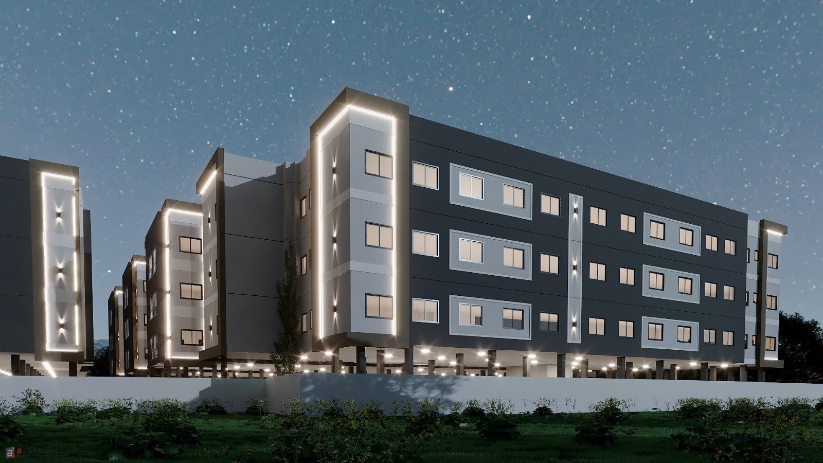 Residencial Multifamiliar de 1 quarto, 35m² no bairro Santa Luzia, em Porto Belo | Eu Corretor