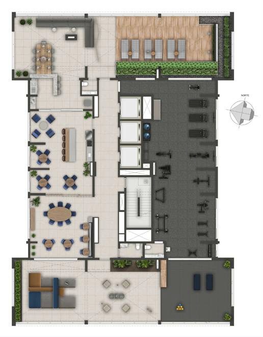 Auge Resort Tatuapé Home Spaces - Diálogo