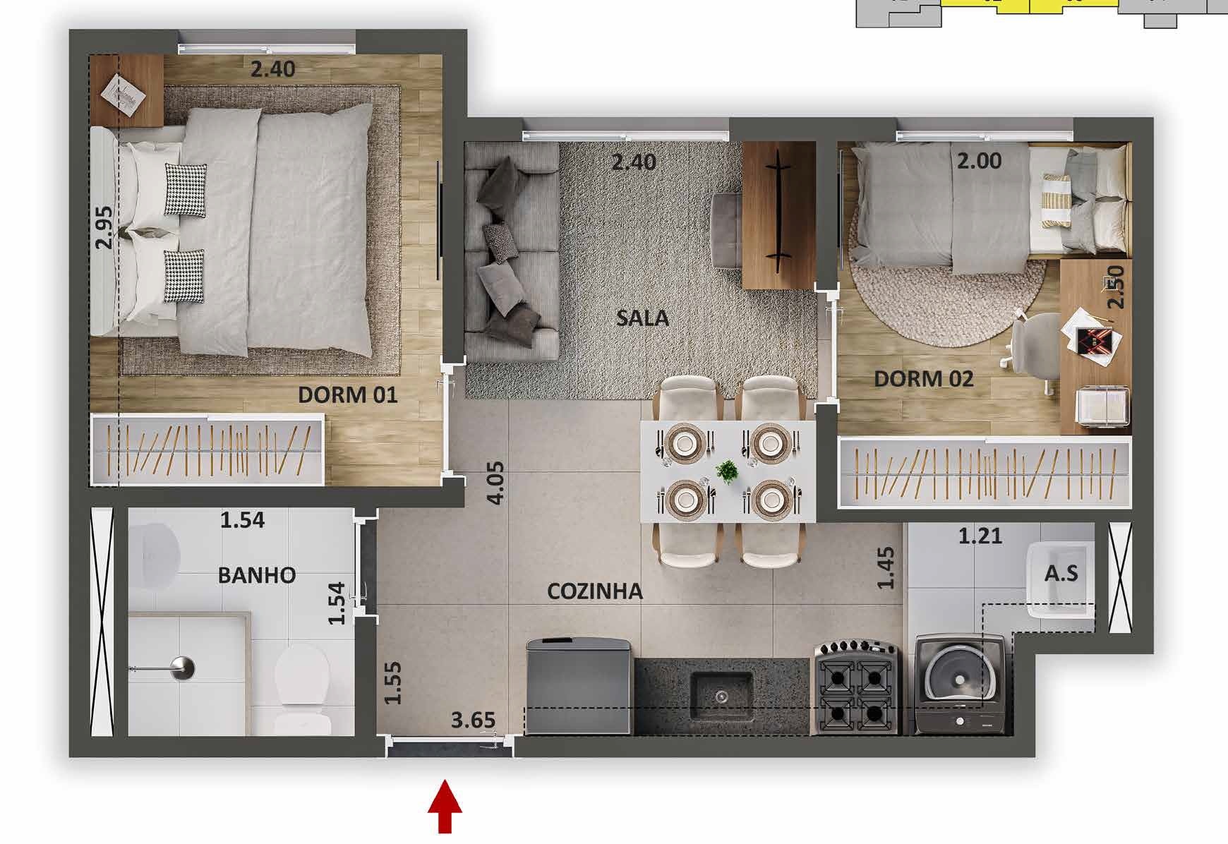 The One Granja Julieta - Cury SP