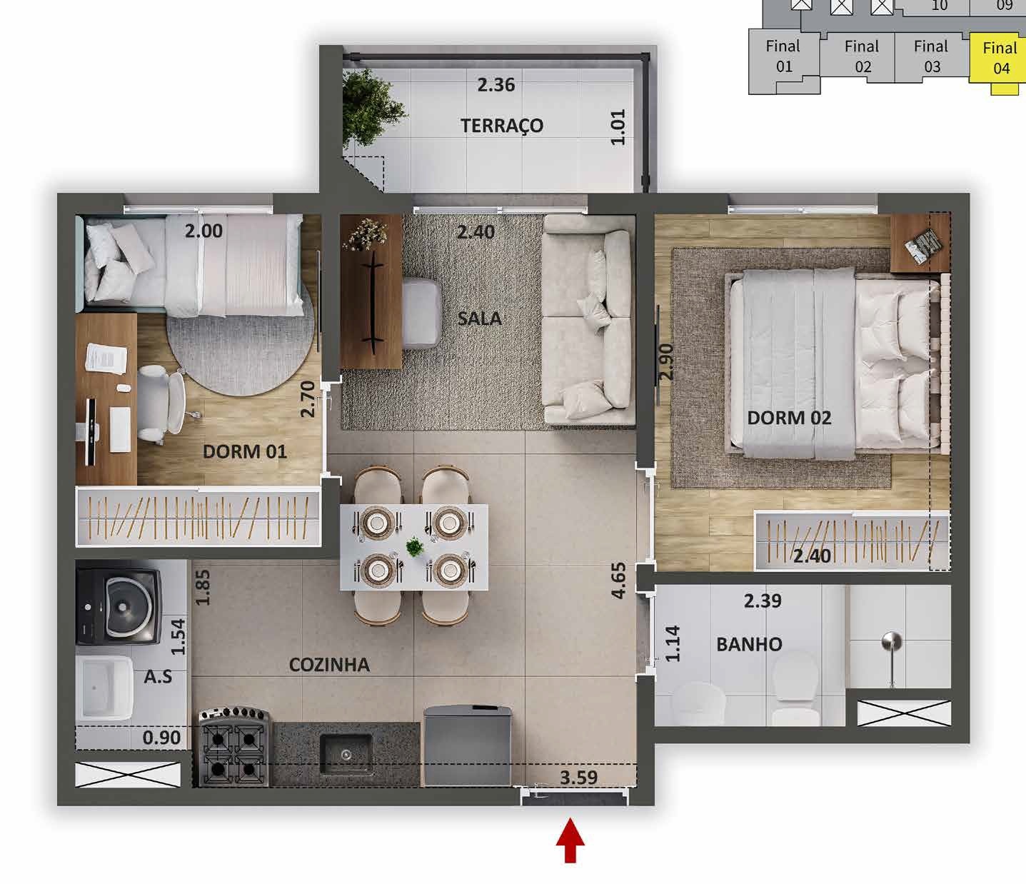 The One Granja Julieta - Cury SP