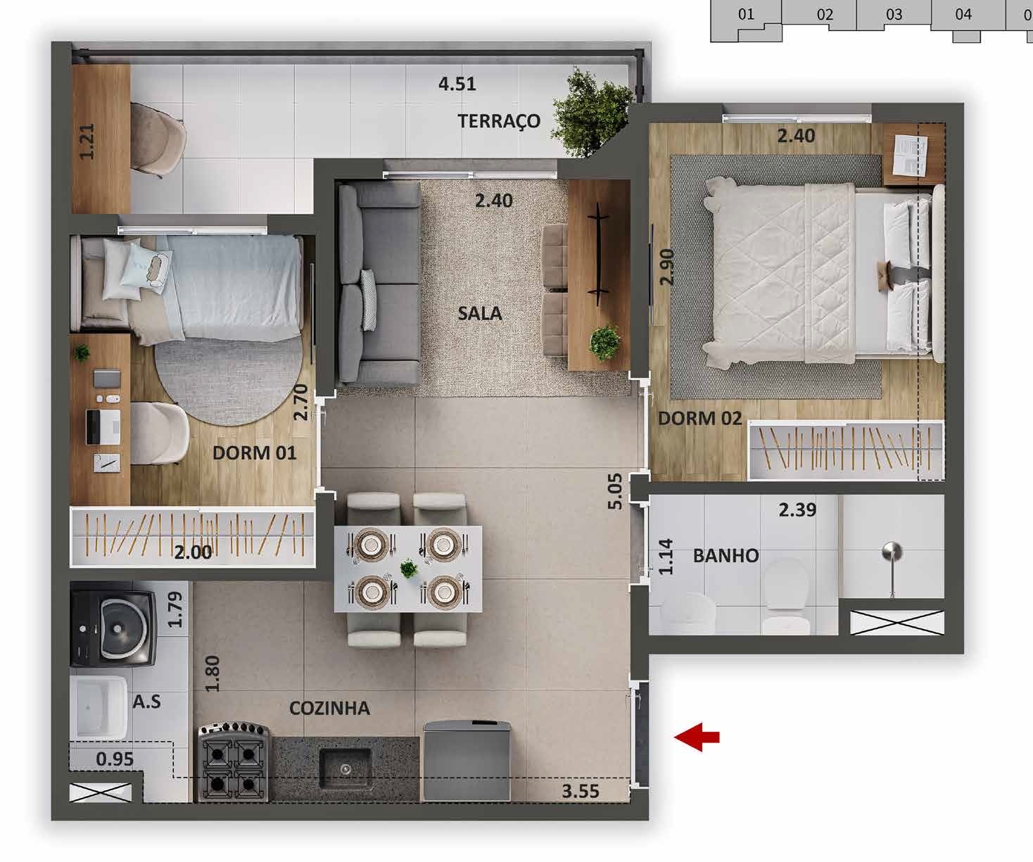 The One Granja Julieta - Cury SP