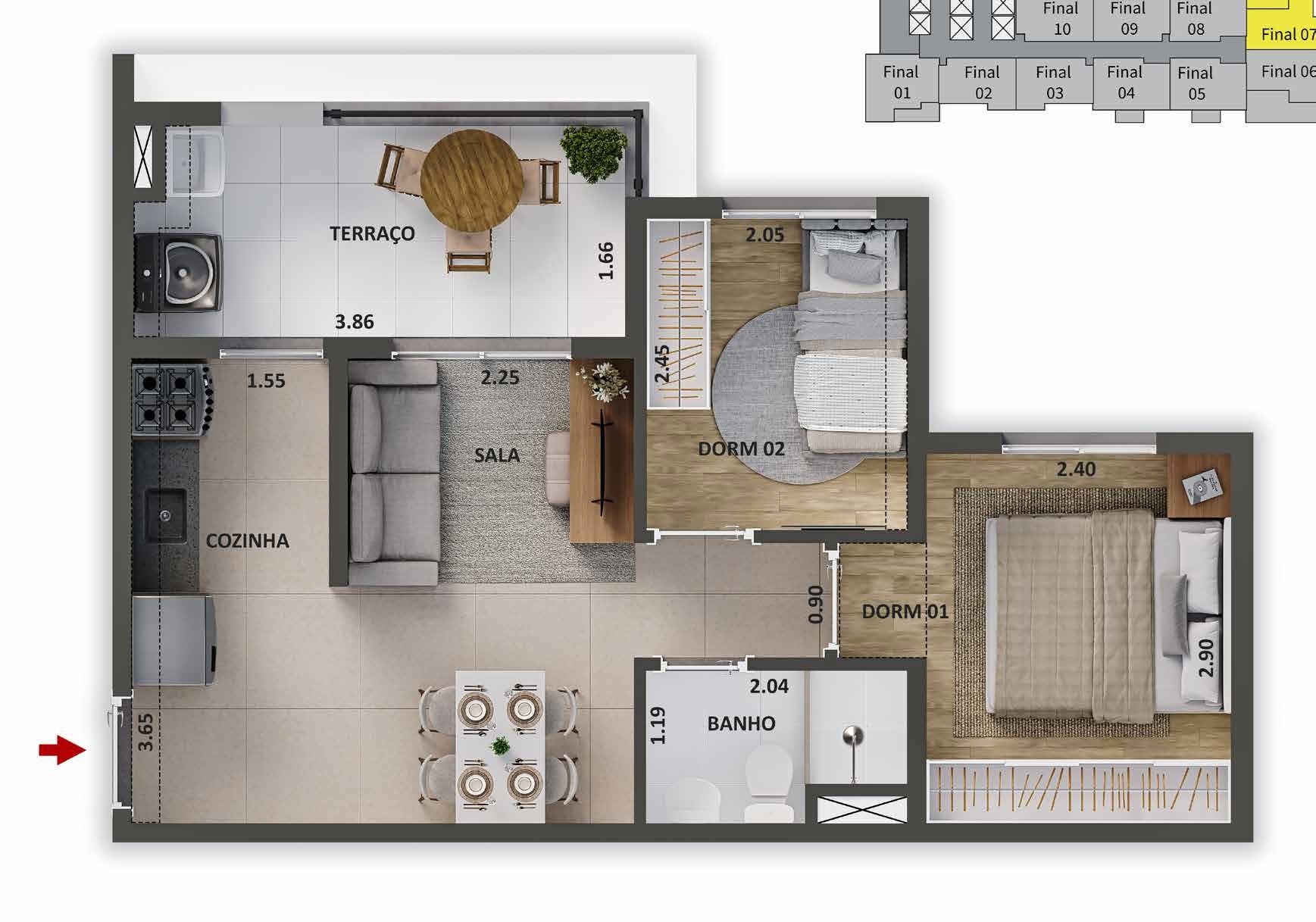 The One Granja Julieta - Cury SP