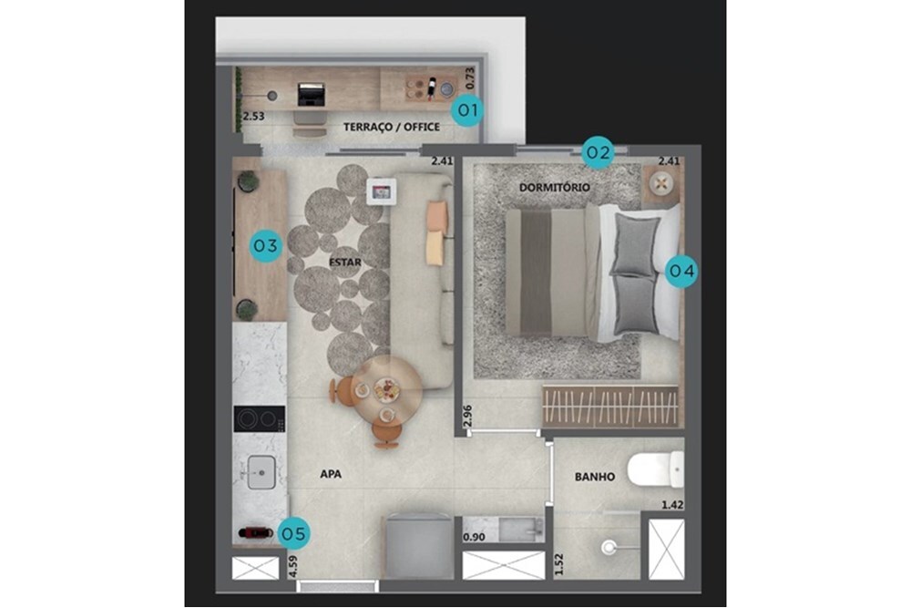 PPL 494 Apto 602191001-22 - Remax United Exclusividades PPL 494 Apto 602191001-22 - Remax United Exclusividades