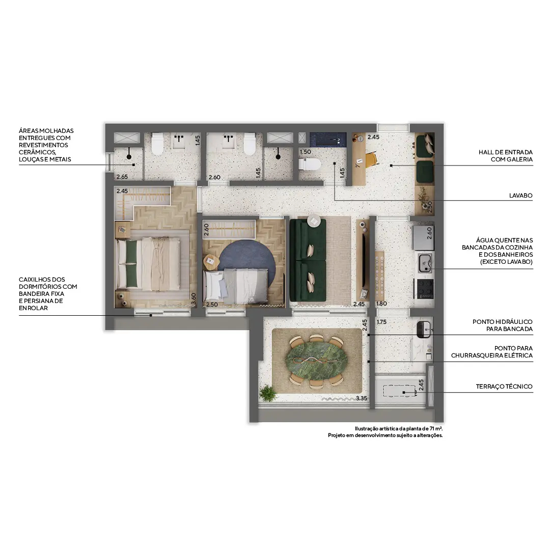 Praça Higienópolis Itambé - Residencial