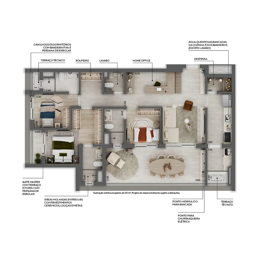 Praça Higienópolis Itambé - Residencial