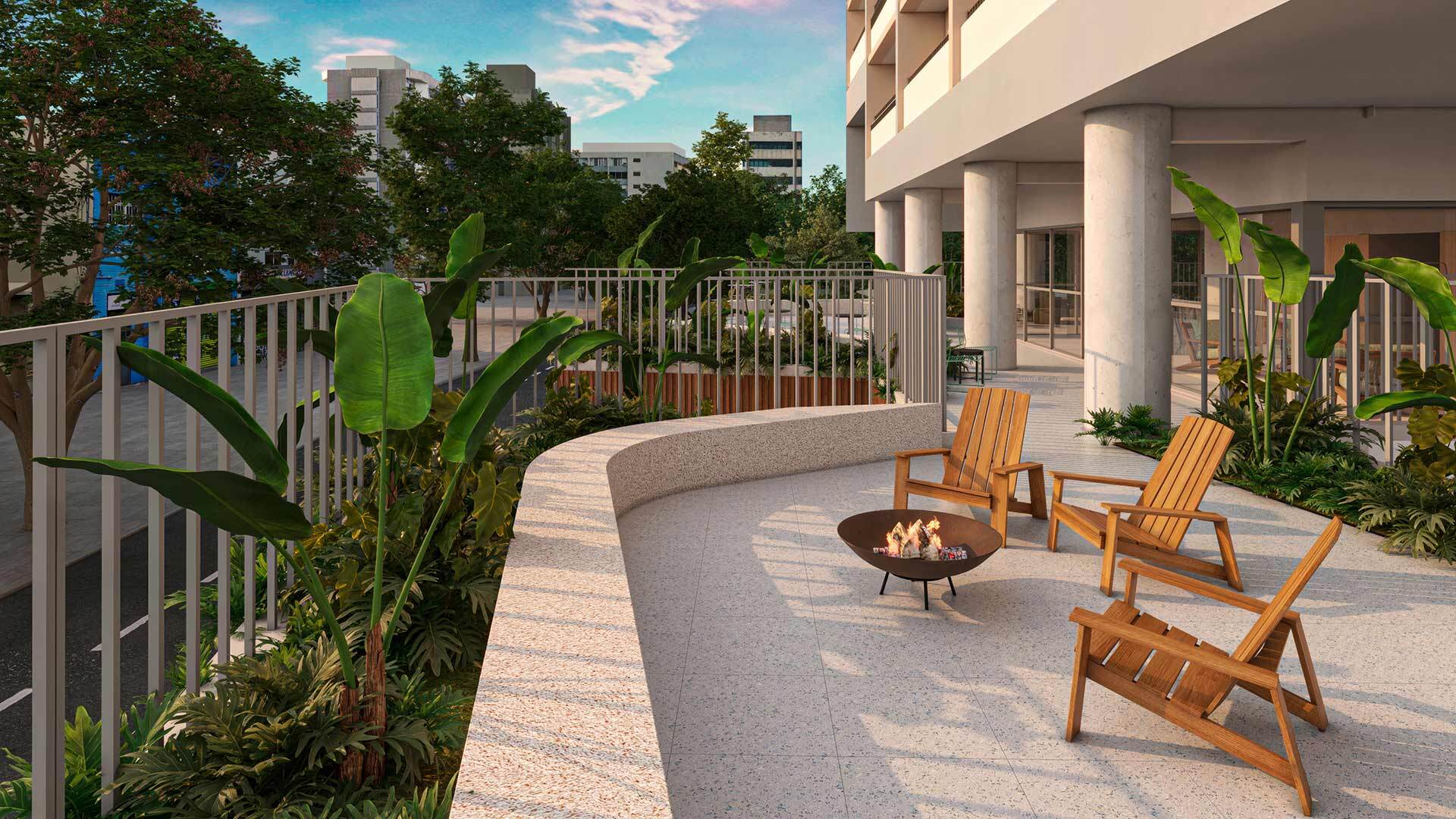 Praça Higienópolis Tiê - SKR Praça Higienópolis Tiê - SKR