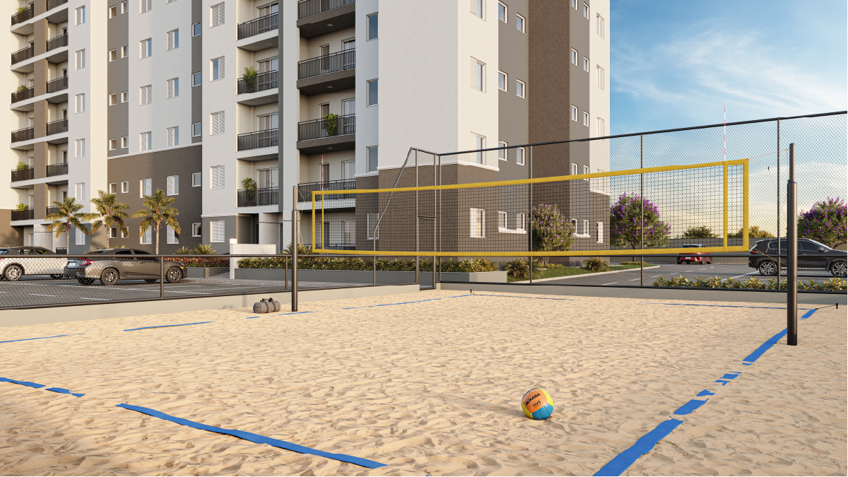 Residencial Multifamiliar de 1 quarto, 45m² no bairro Jardim Santo André, em Hortolândia | Eu Corretor