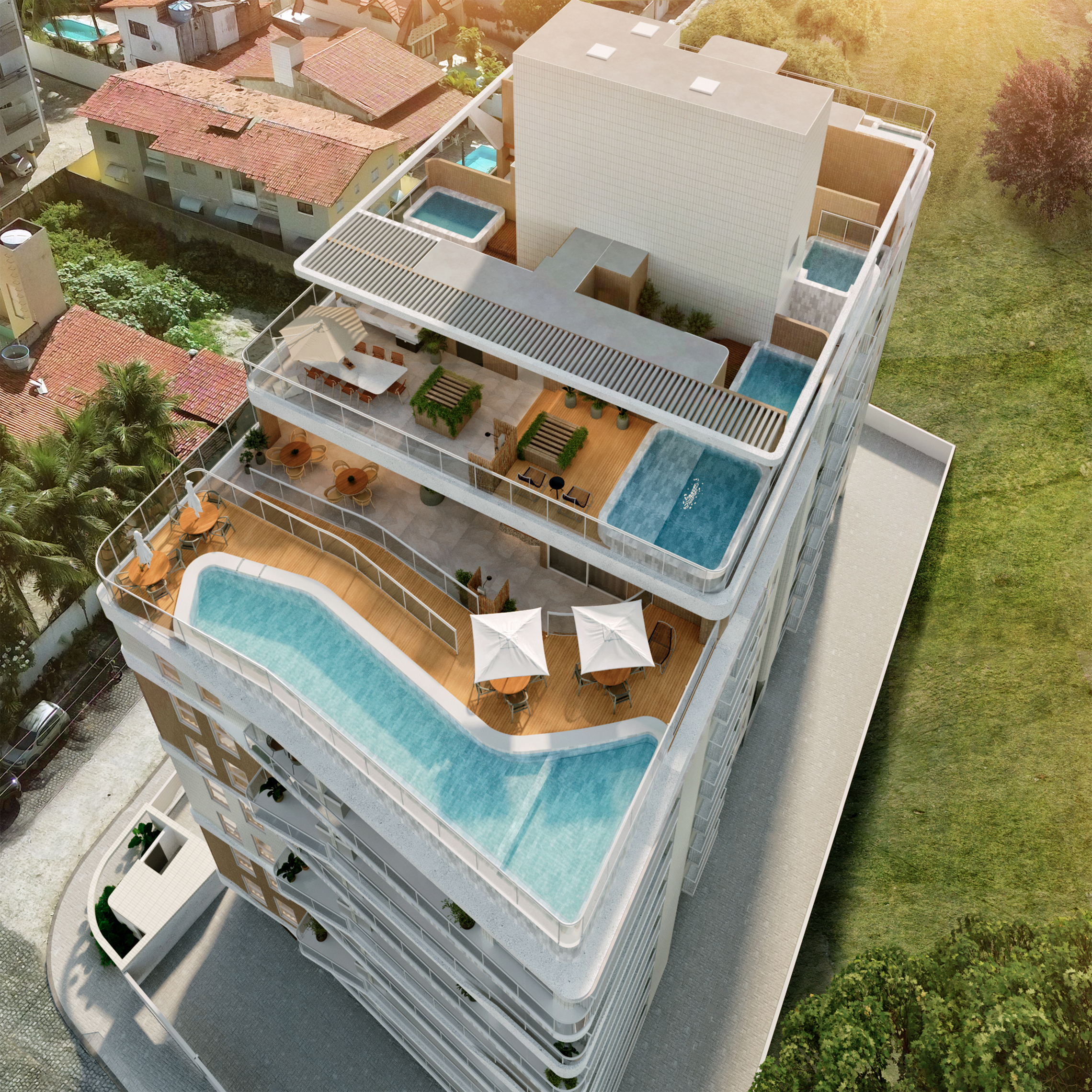 Residencial Multifamiliar de 2 quartos, 62m² no bairro Ponta de Campina, em Cabedelo | Eu Corretor